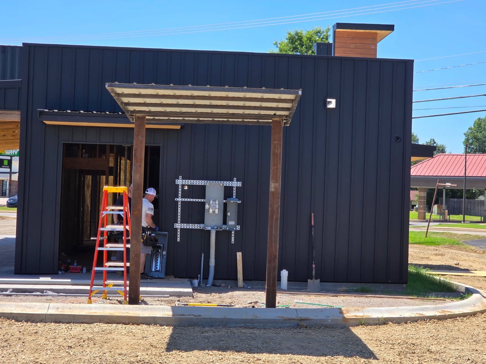 Project Drive-Thru Cover Installation at Diamond Drip Coffee image