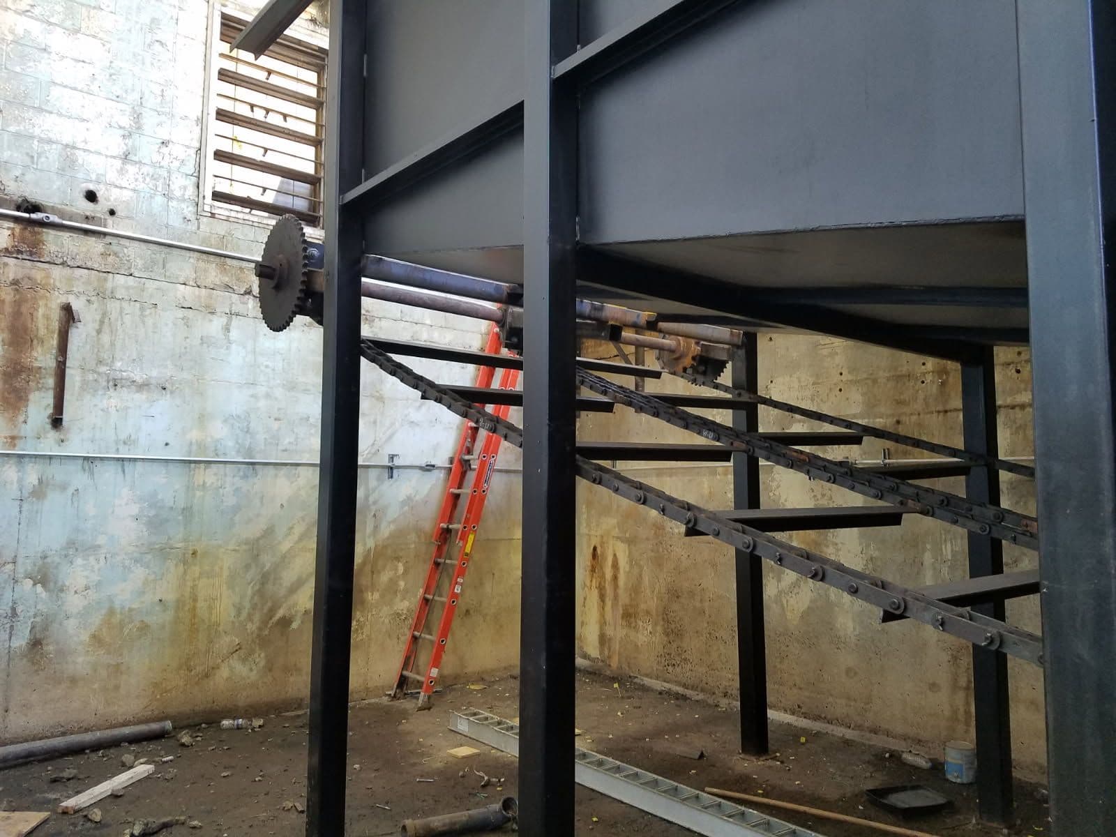 Gallery photos for Clarksville Industrial Stairs and Bin Renovation: Image #3